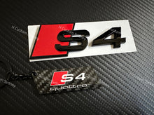 Load image into Gallery viewer, S4 Gloss Black Badges Package For Audi S4 B8 B9 B9.5 2013-2025 Models
