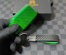Load image into Gallery viewer, Premium Carbon Fiber Key Fob Cover Case Fit For BMW New X5 X6 X7 LCI M60i New Generation Key Exclusive Made Unique Gift
