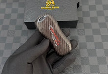 Load image into Gallery viewer, Luxury Carbon Fiber Key Fob Cover Case Fit For Porsche Car Key Fob Exclusive Weissach RS Edition
