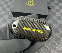 Load image into Gallery viewer, Premium Carbon Fiber Key Fob Cover For Mercedes AMG New C E GLC S EQ Class W206 X254 W223 C236 W214 Exclusive Made
