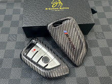 Load image into Gallery viewer, M4 CSL Premium Carbon Fiber Key Fob Cover Case Keychain Pack For BMW M4 CSL Exclusive Pack
