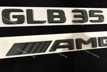 Load image into Gallery viewer, GLB35 Matte Black Full Badges Package For Mercedes GLB35 AMG Exclusive Pack
