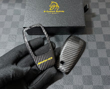 Load image into Gallery viewer, Luxury Genuine Carbon Fiber Key Cover Case For Mercedes AMG Model A C E CLA GLC GLE GLS Class Custom Made Exclusive AMG Edition One Pack
