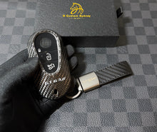 Load image into Gallery viewer, Premium Carbon Fiber Key Fob Cover Pack for Mercedes AMG GT63 Pro C192 Exclusive Edition
