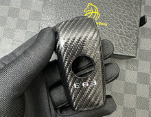 Load image into Gallery viewer, Luxury Carbon Fiber Key Fob Cover Case For Mercedes W213 E63 AMG Model Custom Made Exclusive Edition
