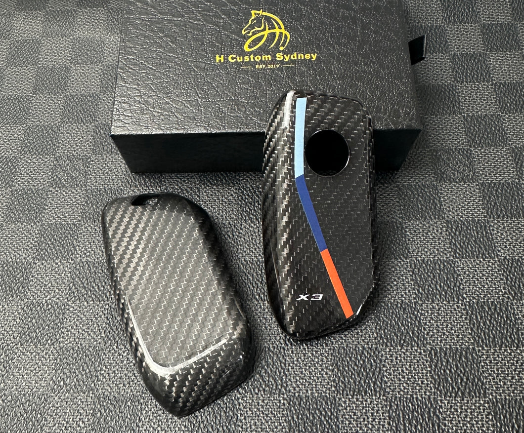 Premium Carbon Fiber Smart Key Case for BMW New X3 G45 – Luxury Cover Shell Exclusive Edition