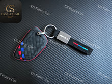 Load image into Gallery viewer, Premium Alcantara leather Key Cover Case For BMW X2 X3 X4 M30i Model Exclusive Made Gift
