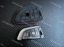 Load image into Gallery viewer, Premium Alcantara leather Key Cover Case For BMW X3 X4 M40i Model Exclusive Made Gift
