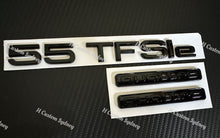 Load image into Gallery viewer, Q5 Gloss Black Full Badges Package For Audi Q5 55TFSIe 50TFSIe 2024 Model Exclusive Pack
