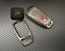 Load image into Gallery viewer, Premium Genuine Carbon Fiber Key Cover Case For Mercedes AMG A45S W177 Custom Made
