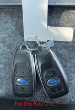 Load image into Gallery viewer, STI Genuine Carbon Fiber Keyring Key Fob Cover For Subaru WRX Custom Made Exclusive Gift
