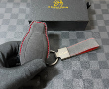 Load image into Gallery viewer, Premium AMG GTC Alcantara Key Fob Cover Keychain Exclusive Pack For Mercedes GTC
