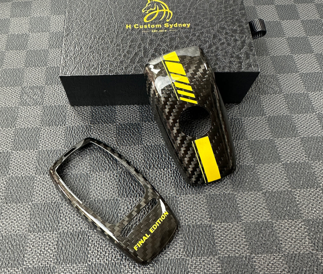 Final Edition Premium Carbon Fiber Key Fob Cover Case Set For Mercedes AMG C63S E63s GLE63S GLS63 G63 GT63S Exclusive Made