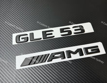 Load image into Gallery viewer, GLE53 Matte Black Badges Emblems Package For Mercedes GLE53 V167 C167 2024+ Exclusive Night Edition Pack
