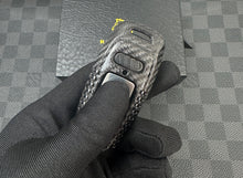 Load image into Gallery viewer, Genuine Carbon Fiber Key Fob Cover Pack For Audi RS etron GT Custom Made Exclusive Pack
