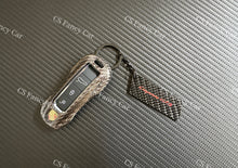 Load image into Gallery viewer, Premium Fiber Key Fob Cover Case For Porsche Cayenne S GTS Turbo Exclusive Gift
