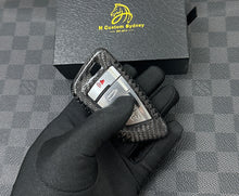 Load image into Gallery viewer, M2CS Genuine Carbon Fiber Keyring Key Fob Cover Pack For BMW New M2CS G87 2023-2026 Custom Made
