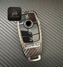 Load image into Gallery viewer, Premium Genuine Carbon Fiber Key Cover Case For Mercedes AMG A45S W177 Custom Made
