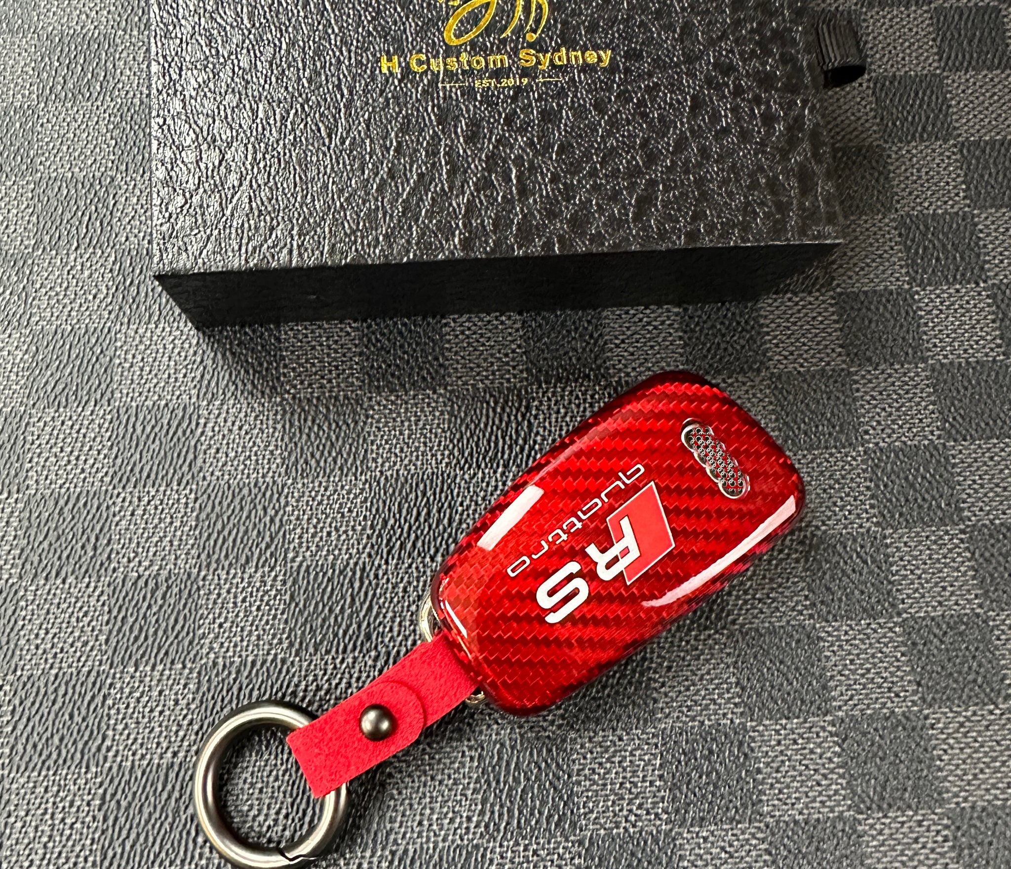 RS3 Quattro Premium Key Fob Cover Keyring Package For Audi RS3 store 8V RSQ3 TTRS TTS Custom Gift