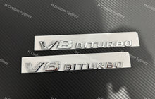 Load image into Gallery viewer, OEM Chrome GTR Badges Pack For Mercedes AMG GTR C190 Model
