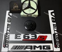 Load image into Gallery viewer, E63S Matte Black Badges Package For Mercedes E63S W213 2021-2023 Special Edition
