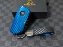 Load image into Gallery viewer, Premium Carbon Fiber Key Fob Cover Case Fit For BMW New X5 X6 X7 LCI M60i New Generation Key Exclusive Made Unique Gift

