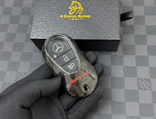 Load image into Gallery viewer, Premium Forged Carbon Fiber Key Fob Cover Case For Mercedes AMG New C E GLC S EQ Class W206 X254 W223 C236 W214 X290 Exclusive Made

