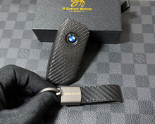 Load image into Gallery viewer, Premium Carbon Fiber Key Fob Cover Case Fit For BMW New X5 X6 X7 LCI M60i New Generation Key Exclusive Made
