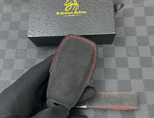 Load image into Gallery viewer, Premium Alcantara Key Case Keychain Pack for Mercedes-AMG GT63 S Exclusive Edition
