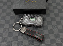 Load image into Gallery viewer, Luxury Carbon Fiber Key Fob Cover Fit For Land Rover Range Rover Exclusive Edition Custom Gift
