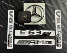 Load image into Gallery viewer, Chrome OEM E63S Badges Pack For Mercedes E63S W213 2021-2023 Model
