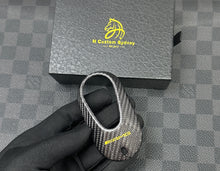 Load image into Gallery viewer, Premium Carbon Fiber Key Fob Cover For Mercedes AMG New C E GLC S EQ Class W206 X254 W223 C236 W214 Exclusive Made
