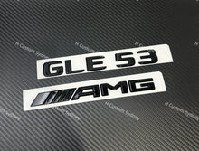 Load image into Gallery viewer, GLE53 Edition One Gloss Black Badges Pack For Mercedes GLE53 V167 C167  Exclusive Pack
