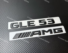 Load image into Gallery viewer, GLE53 Matte Black Badges Emblems Package For Mercedes GLE53 V167 C167 2024+ Exclusive Night Edition Pack
