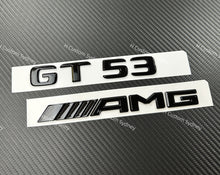 Load image into Gallery viewer, Gloss Black Full Badges Package For Mercedes AMG GT53 X290 Exclusive Pack
