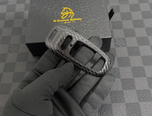 Load image into Gallery viewer, Luxury Carbon Fiber Key Fob Cover Case For Audi S3 RS3 S5 S6 RS6 SQ7 RSQ8 Exclusive Audi sport Edition
