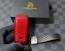 Load image into Gallery viewer, Premium Carbon Fiber Key Cover For Mercedes A B C E CLA GLC GLE GLS Class Models Exclusive AMG Edition

