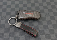 Load image into Gallery viewer, Luxury Carbon Fiber Key Fob Cover Case Fit For Porsche Car Key Fob Exclusive Weissach RS Edition
