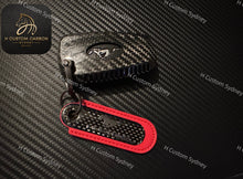 Load image into Gallery viewer, Premium Genuine Carbon Fiber Key Fob Cover For Ford Mustang Exclusive Made
