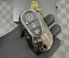 Load image into Gallery viewer, Luxury Forged Carbon Fiber Key Fob Cover Case For Mercedes C63S AMG W206 S206 Model Custom Made Exclusive Edition
