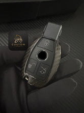 Load image into Gallery viewer, Premium Genuine Carbon Fiber AMG Key Fob Cover Pack For Mercedes A45 CLA45 GLA45 C43 C63S GLC63s GLE63S GLS63 Exclusive Made
