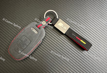 Load image into Gallery viewer, S5 Alcantara Key Cover Keychain For Audi S5 8T F5 Model Custom Made Exclusive Gift
