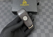 Load image into Gallery viewer, GLE63S Genuine Carbon Fiber Key Fob Cover Pack Fit For Mercedes AMG GLE63S V167 C167 Exclusive Edition
