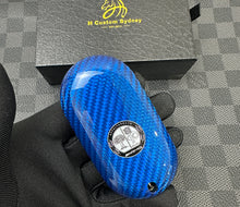 Load image into Gallery viewer, Luxury Carbon Fiber Key Fob Cover Case For Mercedes AMG New C E GLC S EQ Class W206 X254 W223 C236 W214 X290 Exclusive Made
