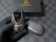 Load image into Gallery viewer, Luxury Carbon Fiber Key Fob Cover Case For Mercedes AMG New C E GLC S EQ Class W206 X254 W223 C236 W214 X290 Exclusive Made
