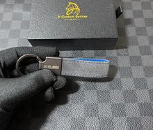 Load image into Gallery viewer, Premium Alcantara Key Fob Cover Keychain Set for BMW X5 M X6 M Competition LCI Model Exclusive Edition
