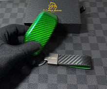 Load image into Gallery viewer, Premium Carbon Fiber Smart Key Case for BMW New XM Models Luxury Cover Shell Custom Made Exclusive Gift
