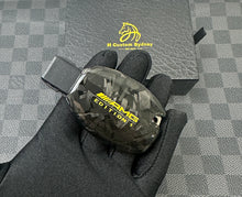 Load image into Gallery viewer, Luxury Forged Carbon Fiber AMG Edition One Key Fob Cover Case Fit For Mercedes A C GLC GLE GLS CLA GLA Class A45 CLA45 GLA45 C43 C63S GLC63s GLE63S GLS63 Exclusive Edition
