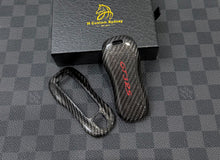 Load image into Gallery viewer, Luxury Carbon Fiber Key Fob Cover Case Fit For Porsche GT3RS Car Key Fob Exclusive Edition
