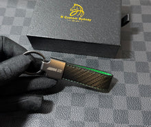 Load image into Gallery viewer, Custom Genuine Carbon Fiber Keyring Key Fob Cover For BMW New M2 G87 2023-2026 Exclusive Edition

